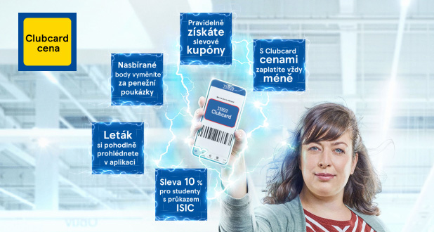 Využívejte sílu Clubcard naplno