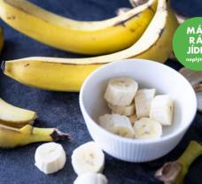 13 tipů, jak využít přezrálý banán a jeho slupku
