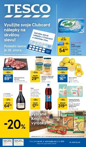 TESCO Tesco leták - aktuální týden