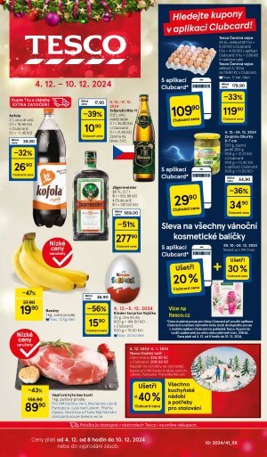 Tesco leták - Hypermarkety - příští týden