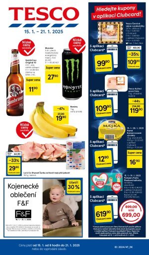 Tesco leták - Hypermarkety - aktuální týden