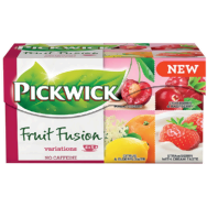 Pickwick Fruit Fusion Variace ovocných čajů