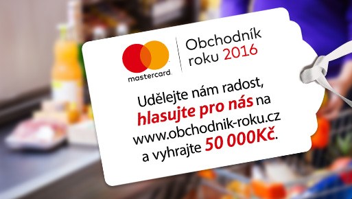 Hlasujte pro nás a vyhrajte 50 000 Kč