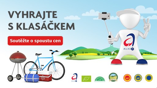 Kolo, gril, stan, spacák – vyhrajte s Klasáčkem!