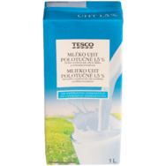 Tesco Mléko polotučné trvanlivé