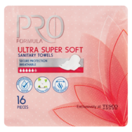 Pro Formula Ultra Super Soft Hygienické vložky s křidélky