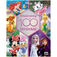 100 tetování s omalovánkami Disney holky