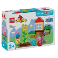 LEGO® DUPLO® 10431 Prasátko Peppa – zahrada a dům na stromě