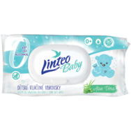 Linteo Baby Vlhčené ubrousky s Aloe vera