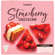 Iceland Cheesecake s jahodami