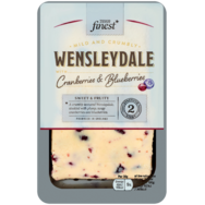 Tesco Finest Wensleydale Tvrdý plnotučný sýr