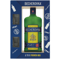 Becherovka Original Bylinný likér Dárkové balení