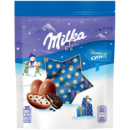 Milka Oreo Bonbony s mléčnou náplní a kousky Oreo