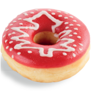 Vánoční donut