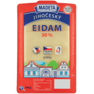 Madeta Jihočeský Eidam plátky 30%