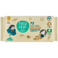 Fred & Flo Premium Bavlněné vlhčené ubrousky