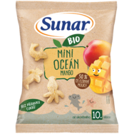 Sunar Bio Dětské křupky Mini oceán mango