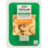 Tesco Tortelloni nesušené vaječné těstoviny plněné sýrem