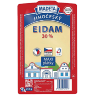 Madeta Jihočeský Eidam Maxi plátky 30%