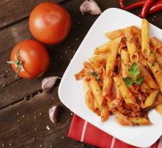 Penne all' arrabbiata