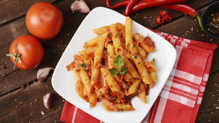 Penne all' arrabbiata