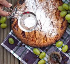 Crostata con la marmellata (pečený koláč s marmeládou)