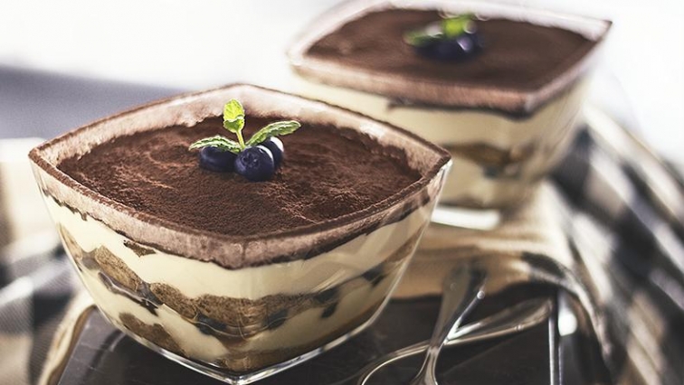 Borůvkové tiramisu