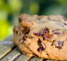 Cookies s brusinkami bez lepku