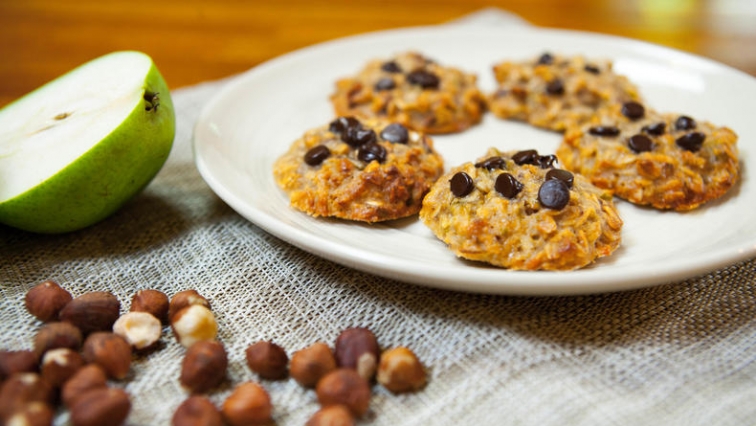 Hruškové cookies ze špaldové mouky