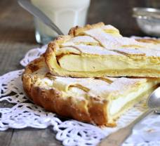 Crostata di Ricotta (italský tvarohový koláč)