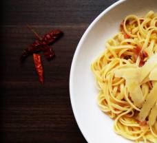 Chilli linguine s pórkem