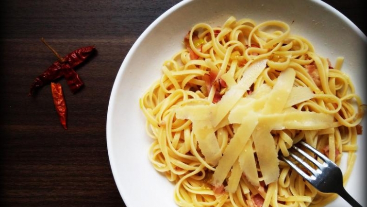 Chilli linguine s pórkem