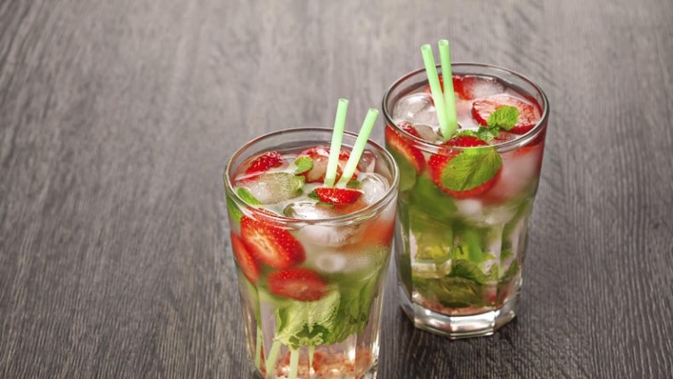 Jahodové mojito