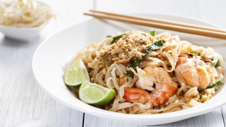 Pad Thai s krevetami